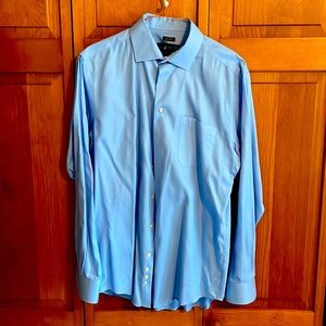 Pronto Uomo Slim Fit Men’s Dress Shirt - Light Blue